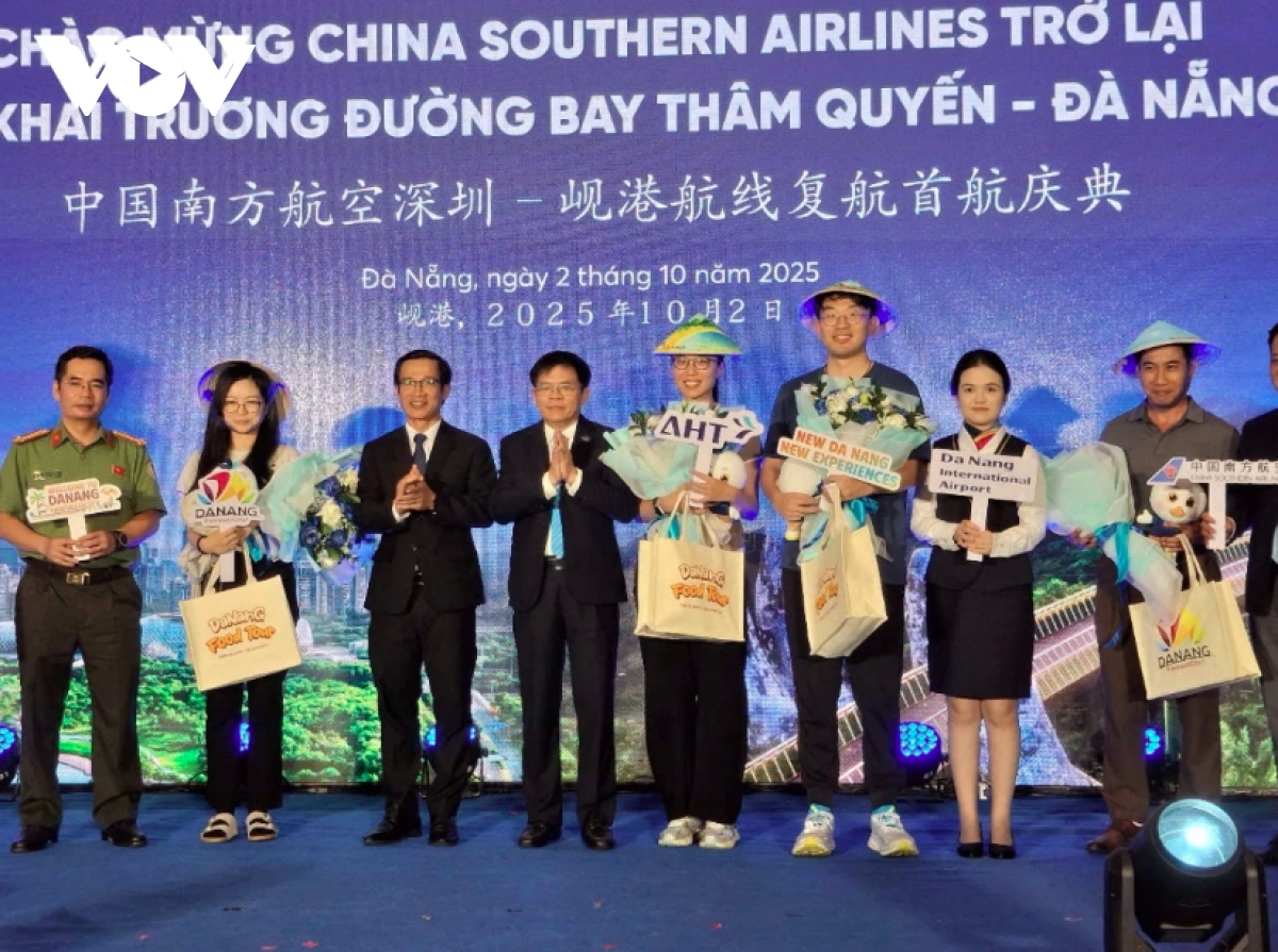China Southern Airlines reopens Shenzhen – Da Nang route